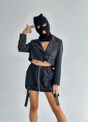 Юбка мини карго от bershka 3