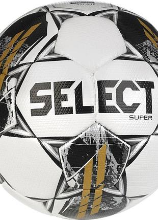 Мяч футбольный select super fifa v23 белый, серый уни 5