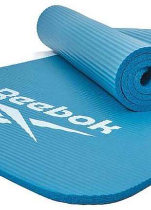Коврик для тренировок reebok training mat голубой 183 х 80 х 1,5 см (ramt-11018bl)