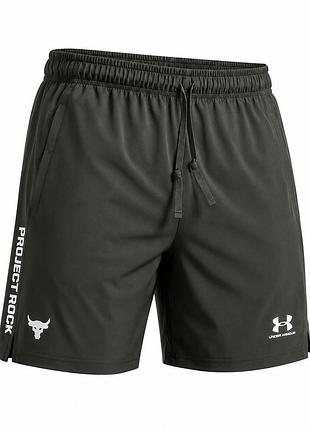 Шорти under armour rock чорний l