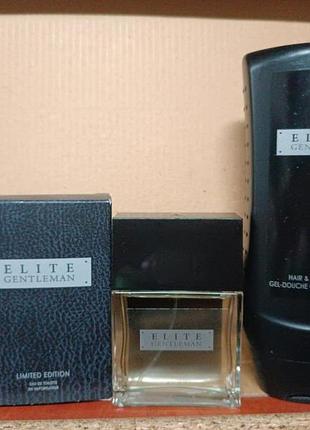🕴 мужской набор avon elite gentleman — туалетная вода 30 мл + шампунь-гель 250 мл