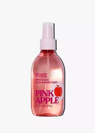 Спрей для тіла і волосся pink apple pink & victoria's secret