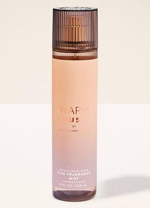 Парфюмерный спрей для тела warm musk fine fragrance mist