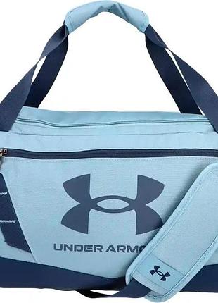 Сумка under armour undeniable 5.0 duffle sm 40l блакитний 55 х 25,5 х 27 см