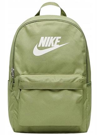Рюкзак nike nk heritage bkpk зеленый уни 43x30x15см