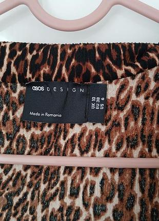Сукня asos леопард м 2