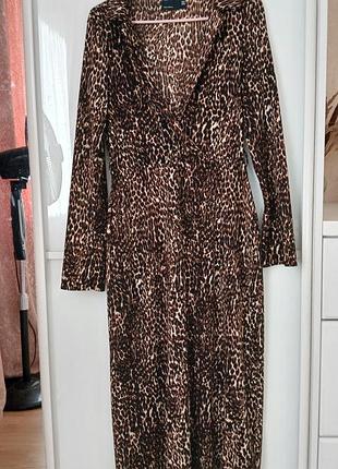 Сукня asos леопард м