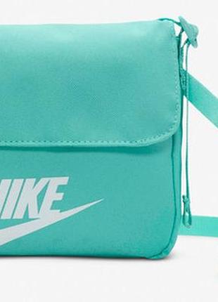 Сумка кросс-боди nike w nsw futura 365 crossbody 3l бирюзовый жин 22х16х6см