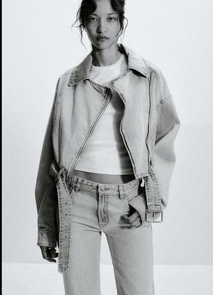 Джинсова куртка zara 5