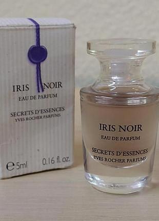 Жіночі духі чорний іріс iris noir ів роші yves rocher 5 мл