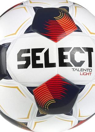 Мяч футбольный select fb talento light v26 белый, красный 5