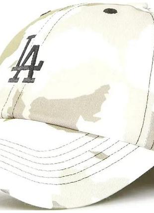 Кепка 47 brand los angeles dodgers digital st белый, зеленый уни one size