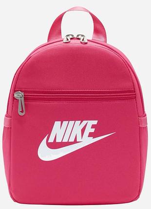 Рюкзак nike w nsw futura 365 mini bkpk 6l красный жен 25x20x10 см