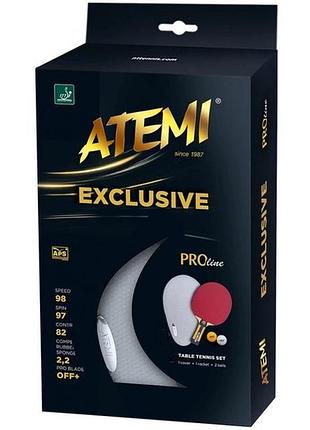 Набор для настольного тенниса atemi set exclusive pro-line
