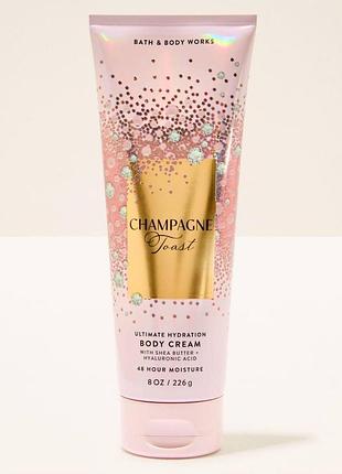 Парфюмерный крем для тела champagne toast ultimate hydration body cream