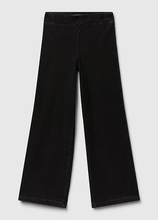 Детские серые клёш джинсы benetton