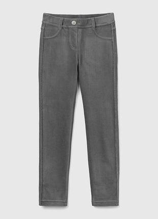 Дитячі сірі skinny легінси benetton