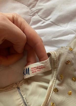 Сукня h&m на 1-2 роки 3