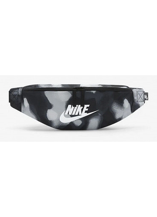 Сумка на пояс nike nk heritage waistpck - accs pr серый, белый 41 x 10 x 15 см (dr6250-010)