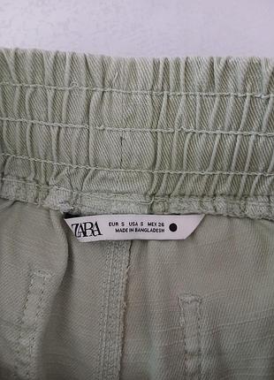 Брюки укороченные zara 4