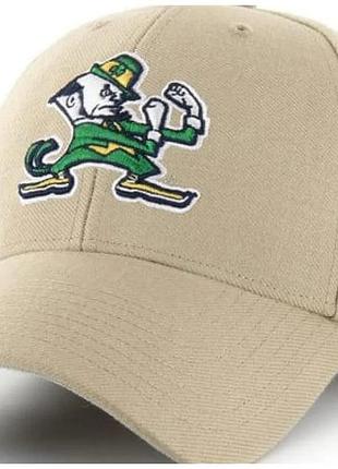 Кепка mvp 47 brand notre dame бежевый уни one size