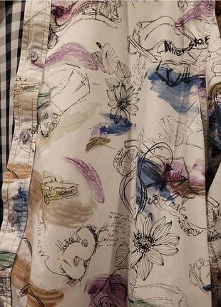 Стильная акцентная рубашка от desigual 5