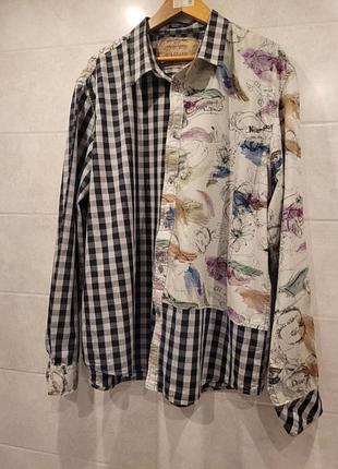 Стильная акцентная рубашка от desigual 2