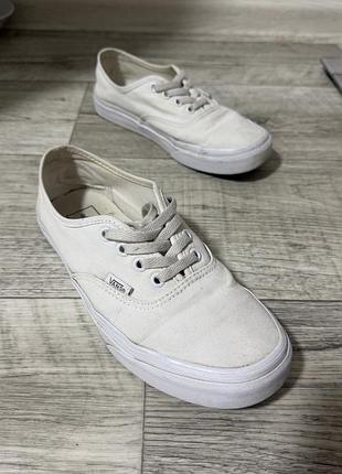 Кеди vans білі