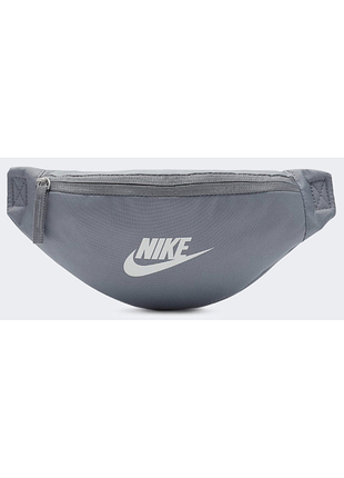 Сумка на пояс nike nk heritage s waistpack 1l серый уни 28x8x13 см (db0488-084)