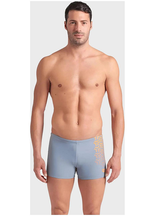 Плавки-шорты для мужчин arena kikko v swim short серый чел 90