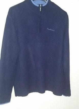 Pierre cardin (france)- синій джемпер р. xxl 52-54