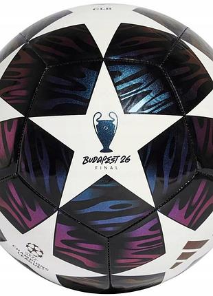 Футбольный мяч adidas ucl club 25/26 budapest jx9091, размер no4