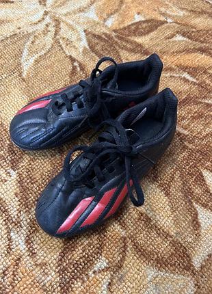 Дитячі футбольні бутси adidas deportivo, 31 розмір (б/в в гарному стані)