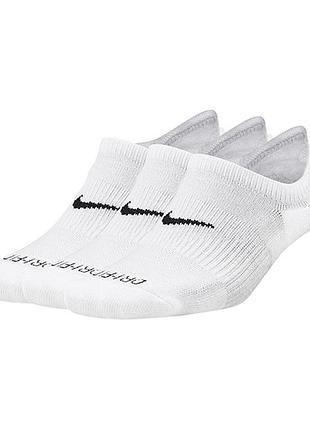 Шкарпетки nike u nk everyday plus cush footie білий жін 38-42