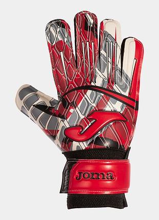 Перчатки вратарские joma calcio 23 красно-черный уни 8 (21.6см)