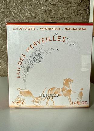 Hermes eau des merveilles туалетна вода 50 мл