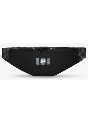 Сумка на пояс nike nk heritage hip pack - trl 3l черный, серый уни 35x15x5 см
