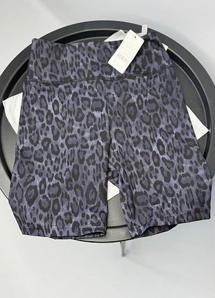 Спортивні велосипедки tezenis з леопардовим принтом (розмір s)