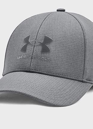 Кепка under armour isochill armourvent str сірий чол m/l