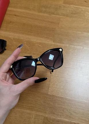 Чорні окуляри versace