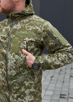 Куртка soft shell пиксель оригинал military 4
