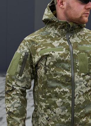 Куртка soft shell пиксель оригинал military 5