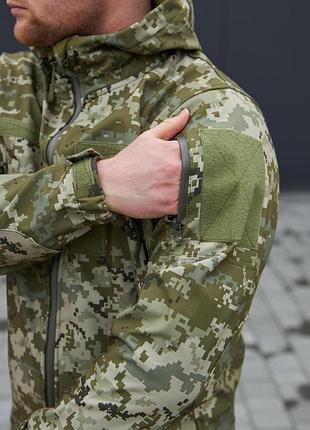 Куртка soft shell пиксель оригинал military 8