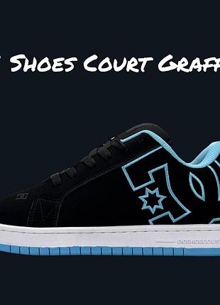 Dc shoes court graffik black sky white 5