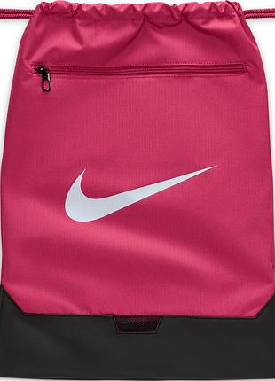 Рюкзак-мішок nike nk brsla drawstrng - 9.5 18l рожевий 33 х 51 х 5 см (dm3978-634)