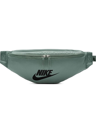 Сумка на пояс nike nk heritage waistpack - fa21 3l зеленый 41 х 10 х 15 см (db0490-364)