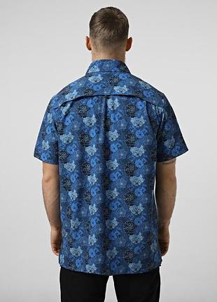 Сорочка frontier weburnum 2 blue flowers 3