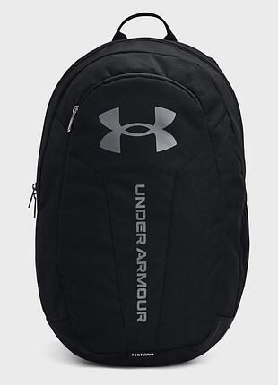 Рюкзак under armour hustle lite backpack черный уни 30,5x18x46 см