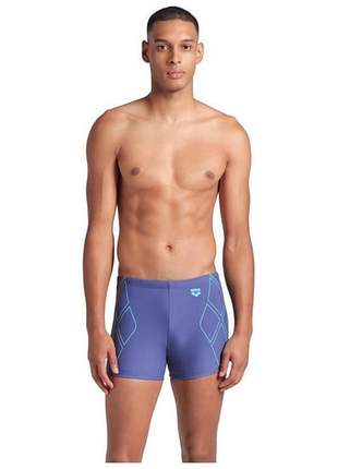 Плавки-шорти для чоловіків arena graphic swim short фіолетовий чол