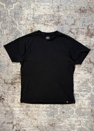 Чорна чоловіча футболка dickies